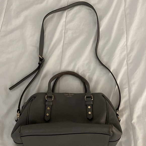 Gray Kate Spade purse - Picture 3 of 3